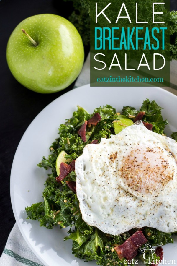 Breakfast Kale Salad Catz In The Kitchen