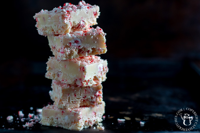 It's festive, fun, and easy! This simple recipe for yummy white chocolate peppermint fudge is a great choice for Christmas desserts or even cookie tins!