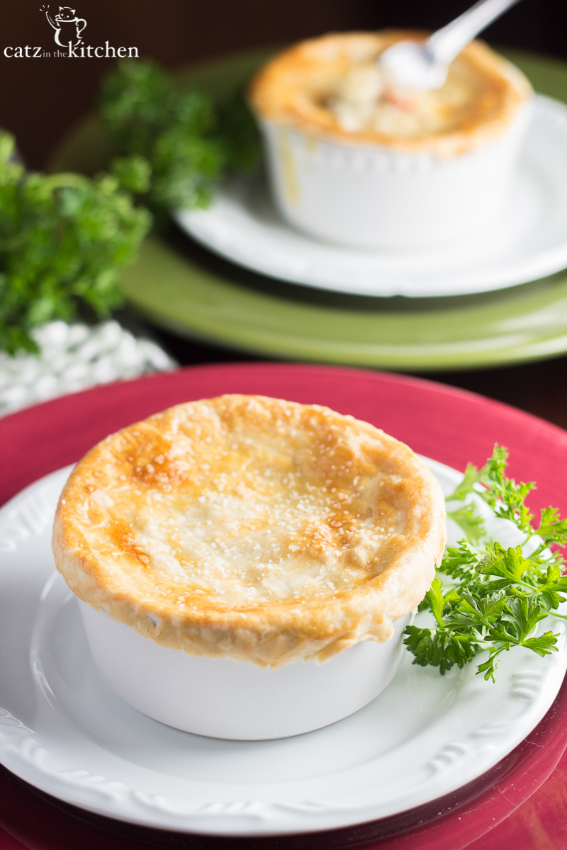 Perfect Turkey Pot Pie in the Dash Mini Pie Maker 