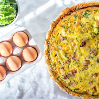 Once you try this classic ham and cheese quiche version of this tasty breakfast pie, you’ll want to make a different one for every morning of the week!