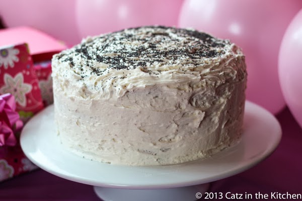 almond poppy seed cake recipe
