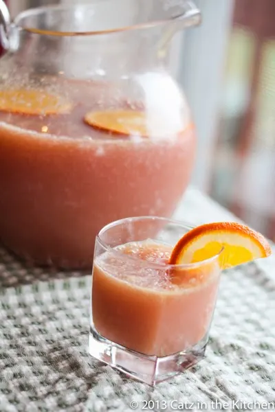 homemade citrus punch recipe