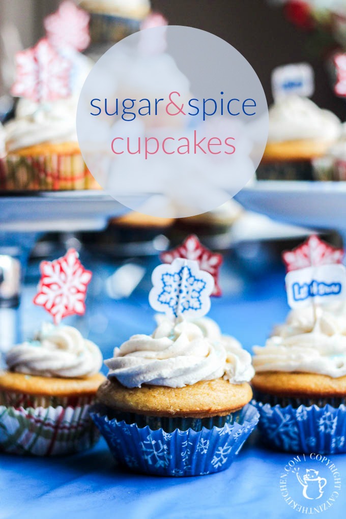 Sugar & Spice Cupcakes | Catz in the Kitchen | catzinthekitchen.com | #cupcakes #baking