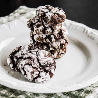 Fudgy Cappuccino Crinkles