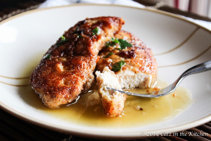 Julia Child s Parmesan Chicken with Brown Butter Sauce Catz in