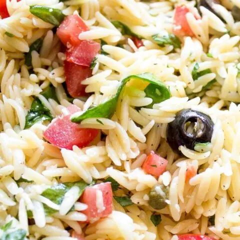 Chilled Orzo Salad