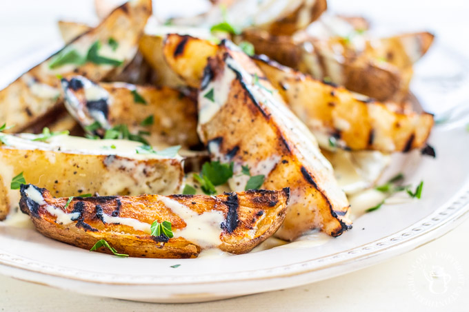 This recipe for smoky grilled potato wedges is a fun and flavorful alternative to French fries that compliments any grilled meal!