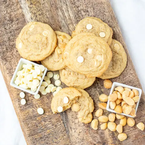 White Chocolate Macadamia Nut Cookies