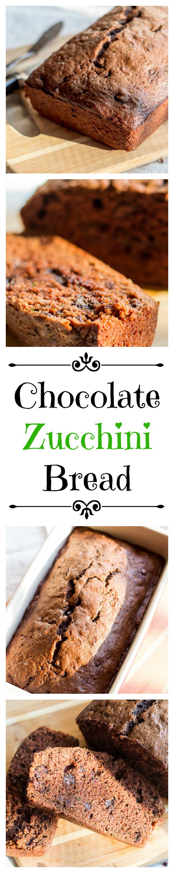 Chocolate Zucchini Bread | Catz in the Kitchen | catzinthekitchen.com | #bread #fall #zucchini