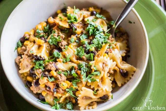 Tex-Mex Taco Pasta