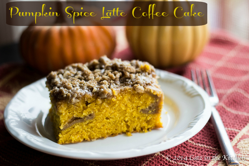 Pumpkin Spice Latte Coffee Cake