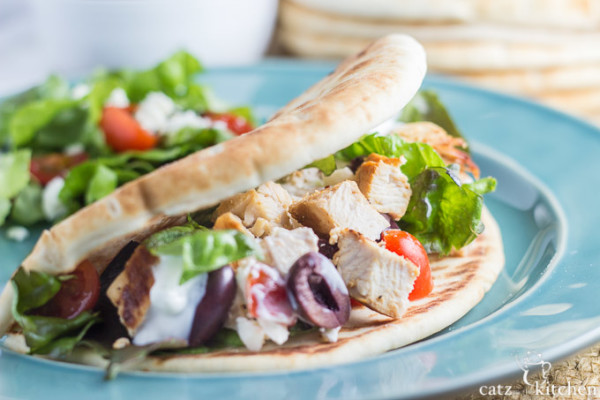 Chicken Gyros - Catz in the Kitchen