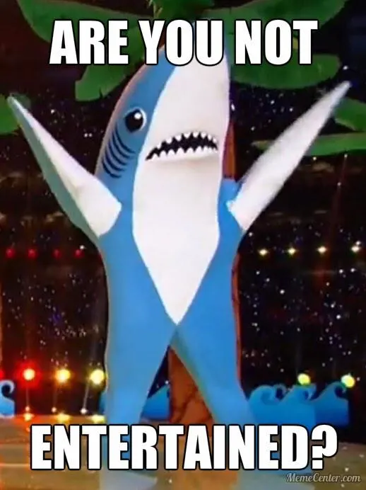 Left Shark Gladiator