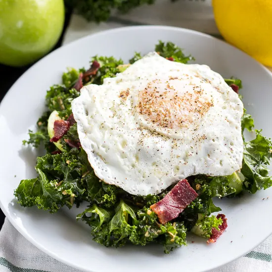 Kale Breakfast Salad