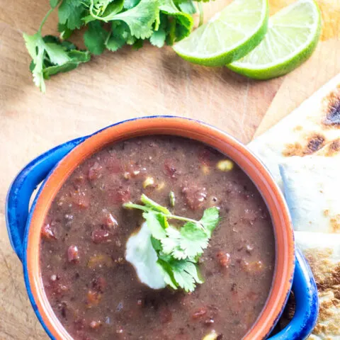 Slow-Cooker Black Bean Soup