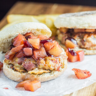 Chicken Cordon Bleu Burgers