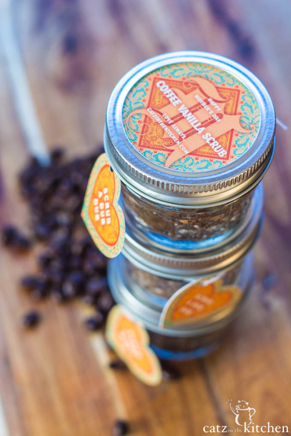 Mother's Day Gift Coffee Vanilla Scrub Catz in the Kitchen