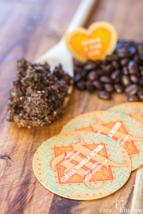 Mother's Day Gift Coffee Vanilla Scrub Catz in the Kitchen