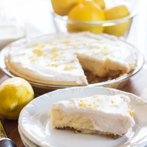 Lemon Cream Pie - Catz in the Kitchen