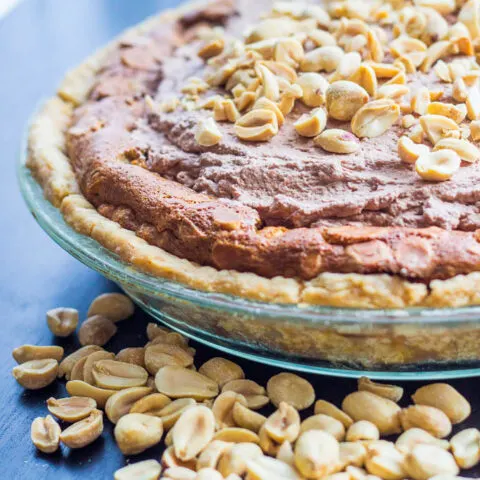 Old-Fashioned Peanut Butter Pie