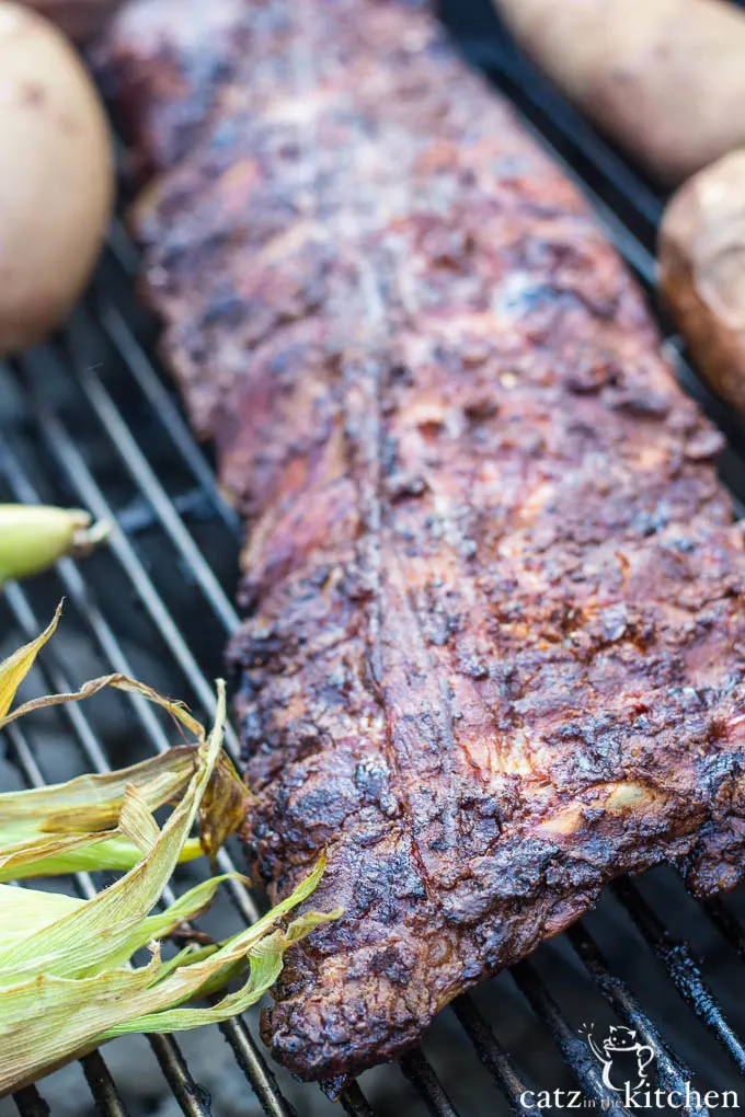 Barbecue Baby Back Ribs | Catz in the Kitchen | catzinthekitchen.com #BBQ #4thofJuly #Ribs
