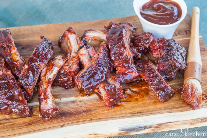 Barbecue Baby Back Ribs | Catz in the Kitchen | catzinthekitchen.com #BBQ #4thofJuly #Ribs