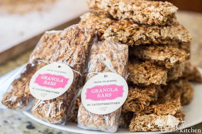 Back to School Granola Bars | evermine occasions | www.evermine.com