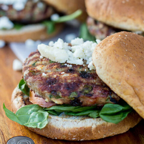 Mediterranean Turkey Burgers