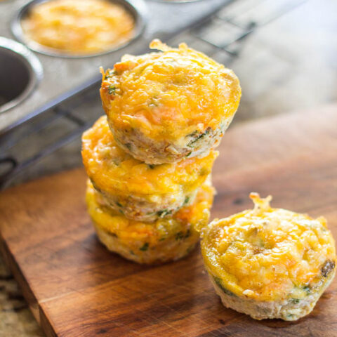 Skinny Veggie Egg Muffins