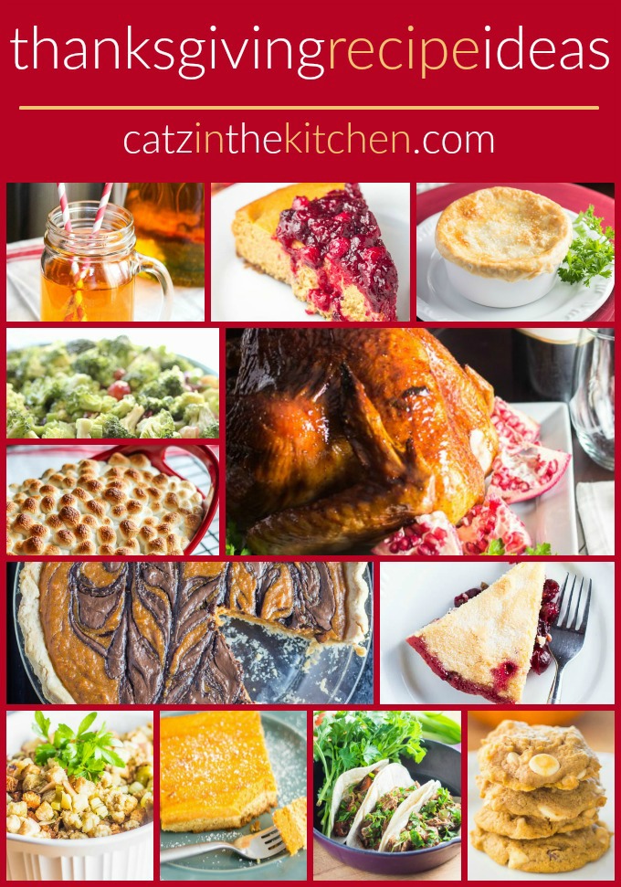 Thanksgiving Recipe Round Up | Catz in the Kitchen | catzinthekitchen.com | #Thanksgiving #recipes
