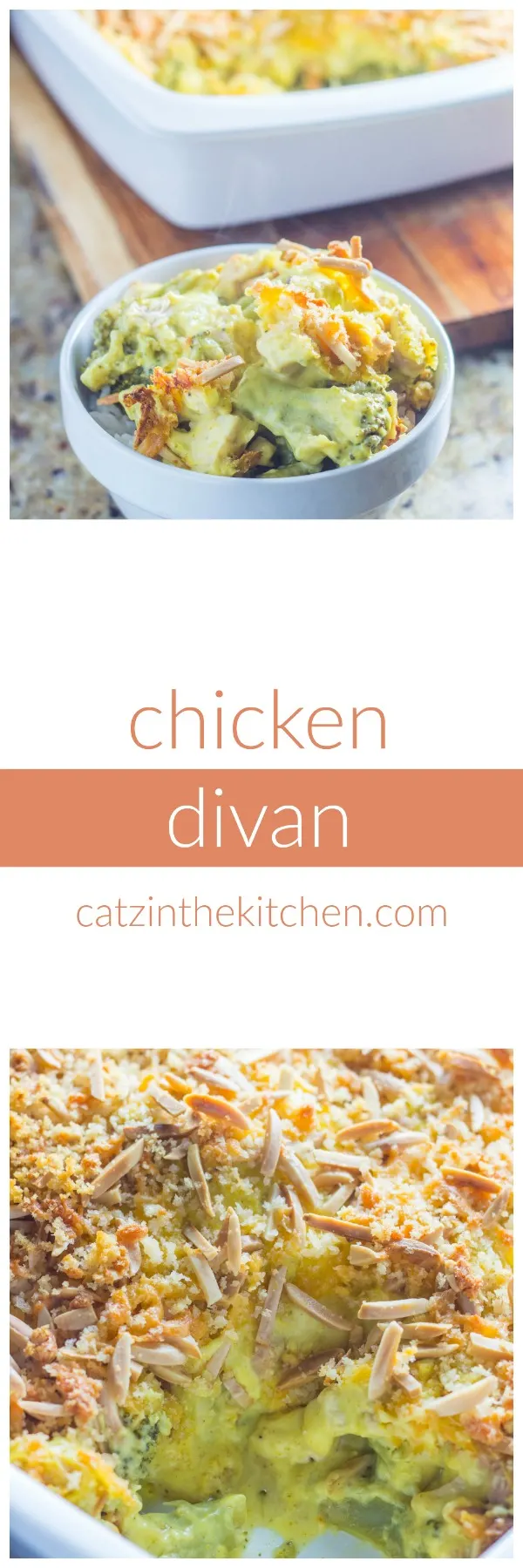 Chicken Divan | Catz in the Kitchen | catzinthekitchen.com | #chicken #casserole #recipe
