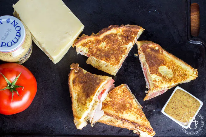 Monte Cristo Club | Catz in the Kitchen | catzinthekitchen.com | #montecristo #sandwich #club #recipe