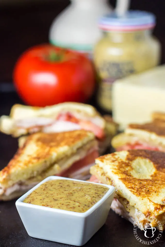 Monte Cristo Club | Catz in the Kitchen | catzinthekitchen.com | #montecristo #sandwich #club #recipe