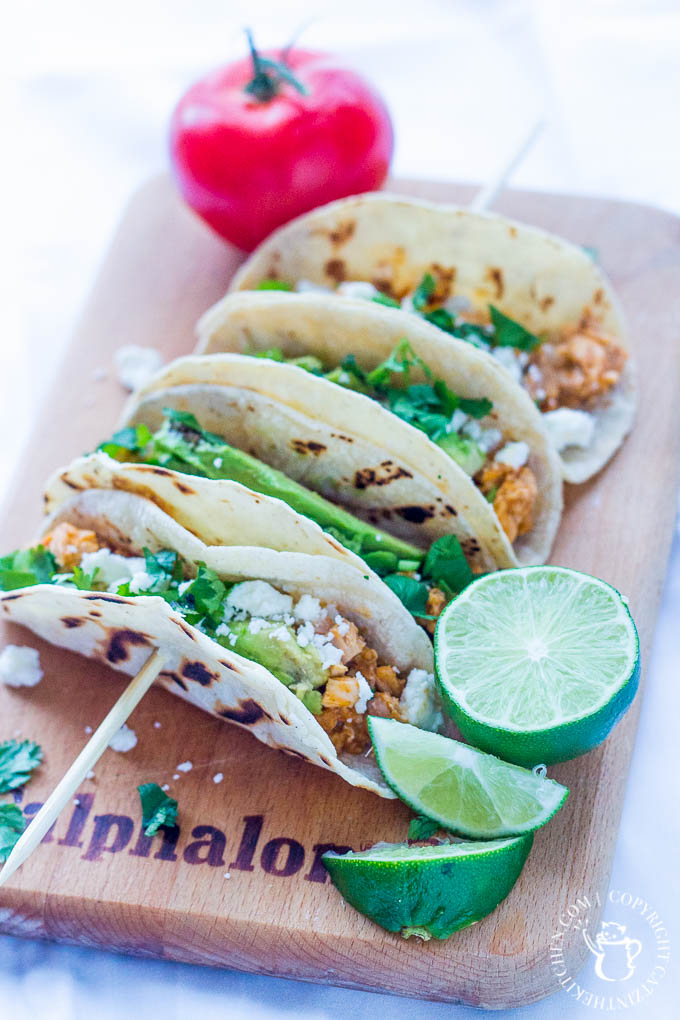 Whether you love the Latin flavors of a tinga sauce, or have never tried it, these healthy 30-min chicken tinga tacos are a tasty way to get your fix!
