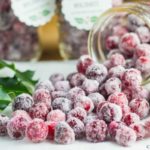 Sugared cranberries are such a simple little treat that don't take a lot of time at all, and you could easily have little hands help you if you have children in the home.