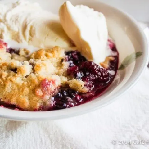 Marionberry Cobbler