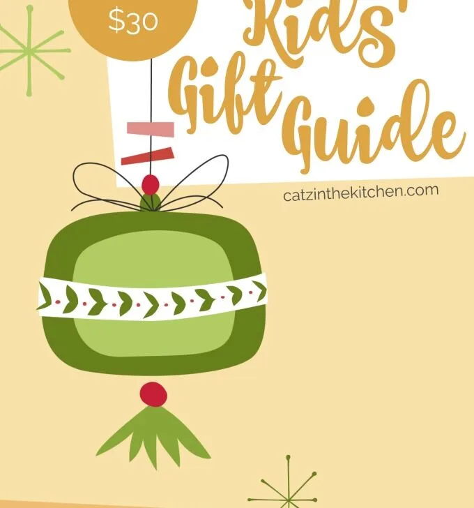 Under $30 Non-Toy Kids' Gift Guide | Catz in the Kitchen | catzinthekitchen.com | #giftguide