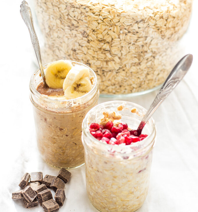 We customize these easy, healthy, & convenient Overnight Oats to make them 
