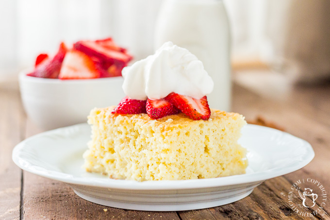 This Tres Leches cake, while perfect for Cinco de Mayo (or just because), is one of those cakes that is easy to make and can also easily be made several days in advance. In fact, making it one day in advance even makes the cake taste better!