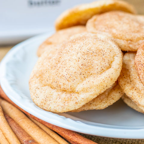 Our whole family has declared this recipe the best snickerdoodle cookies ever...or, at least, the best ones to ever enter our humble abode!
