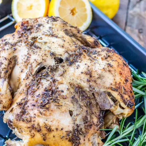 Slow Cooker Lemon Pepper Chicken