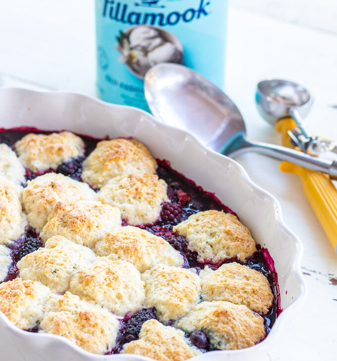 Summer is here, & cobbler goes hand in hand with summer memories! Try this berries & thyme cobbler recipe for a slightly earthier take on the classic!