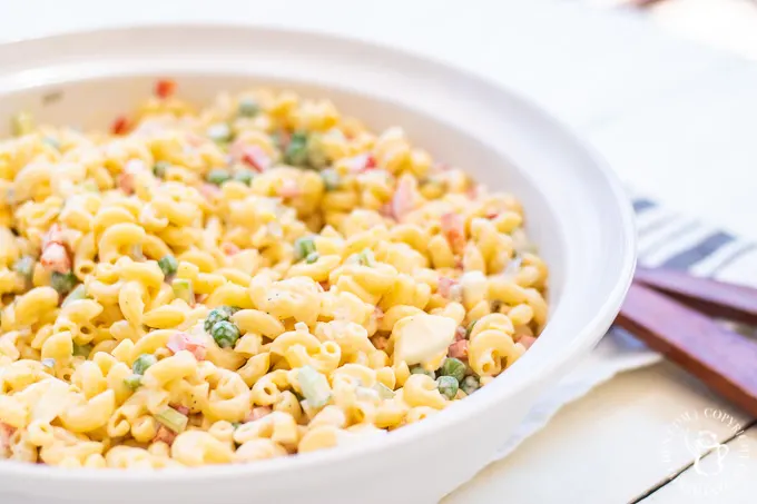 I've always loved the idea of macaroni salad, but never found one that excited me. This easy, preppable recipe does - for me it is the best macaroni salad!