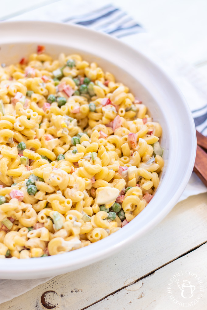 I've always loved the idea of macaroni salad, but never found one that excited me. This easy, preppable recipe does - for me it is the best macaroni salad!