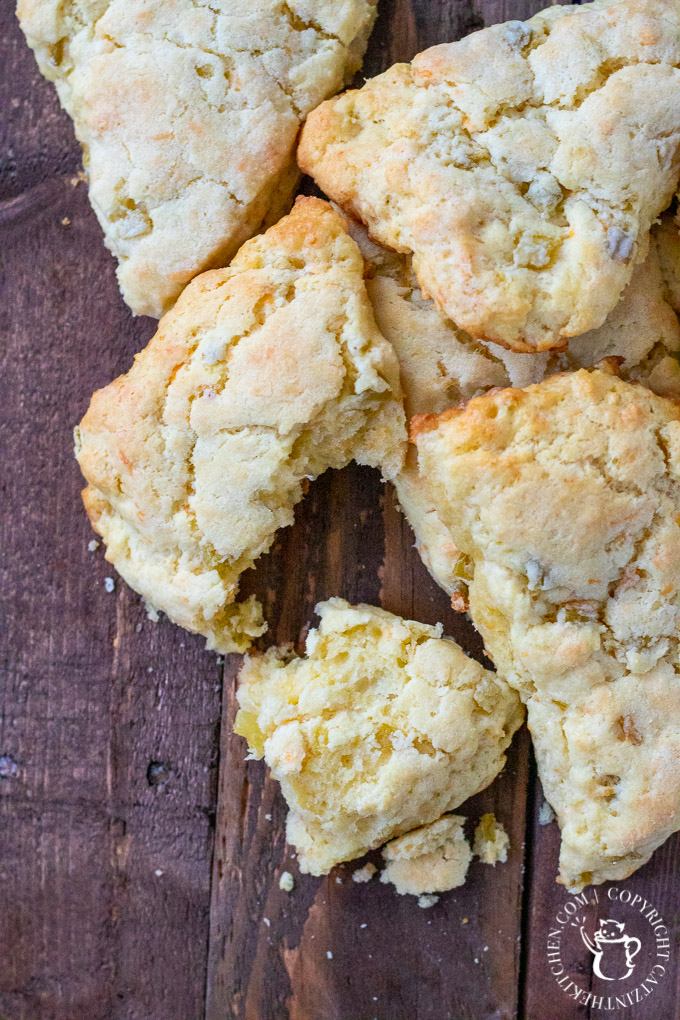 This easy recipe for Green Chili & Cheddar Cheese Scones is a perfect accompaniment to soups, chilis, and so many other warm, southwestern dishes!