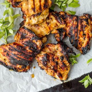 Mediterranean Grilled Honey Mustard Chicken