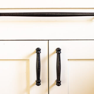 DIY: Painting our Kitchen Cabinets with White Milk Paint