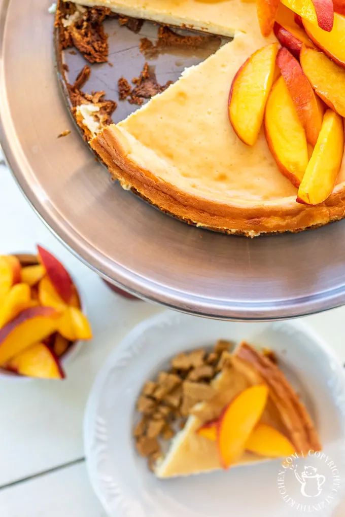 peach cheesecake recipe 