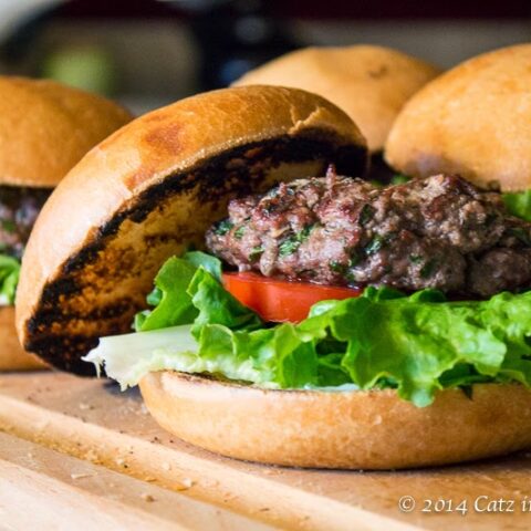 Herb & Cheese Burgers