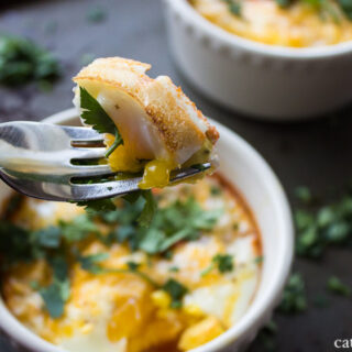 Salsa Baked Eggs